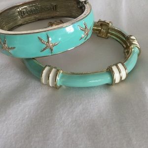 2 Fornash hinged bracelets